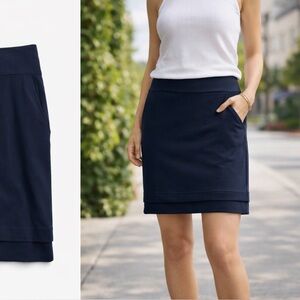 Elegant Cabi Navy Blue Women's Skirt
